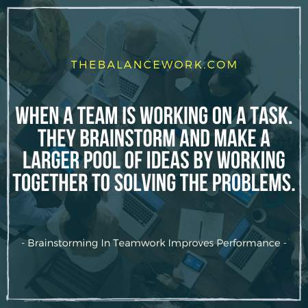 Perfect Illustration Of How Teamwork Improves Performance - TBW