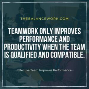 Perfect Illustration Of How Teamwork Improves Performance - TBW