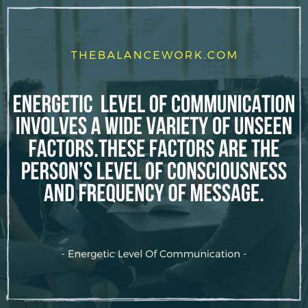 Energetic Communications