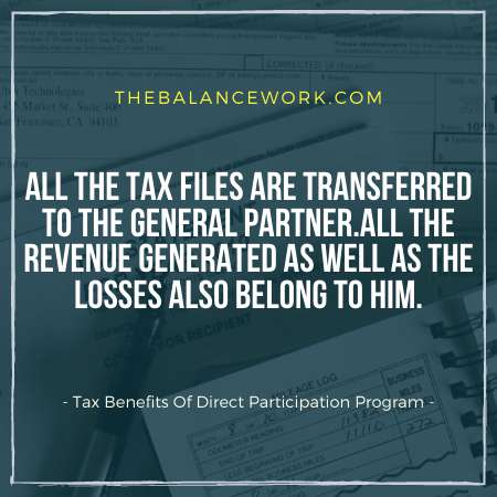 Tax Benefits Of Direct Participation Program