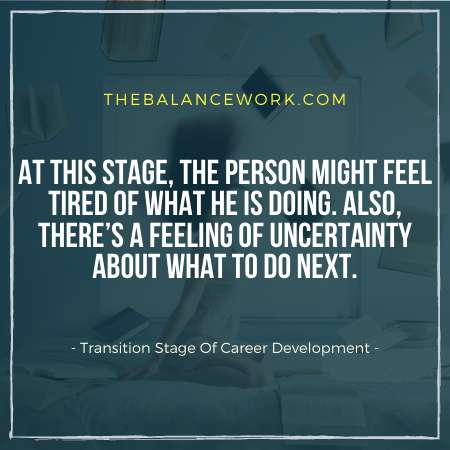 Transition Stage Of Career Development