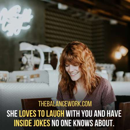 She Loves To Laugh With You Is A Sign She Likes You