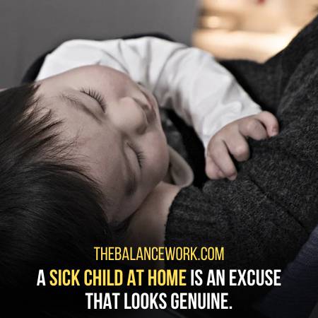 A Sick Child At Home Is A Heart Melting Excuse