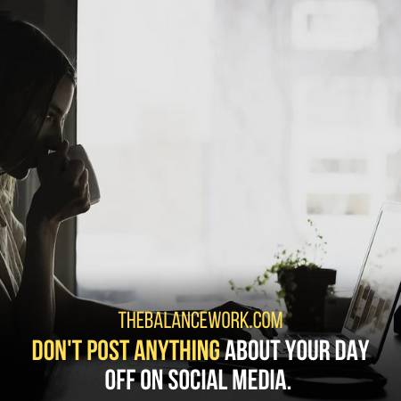 Avoid Posting Anything When You Tell Your Boss You Are Sick