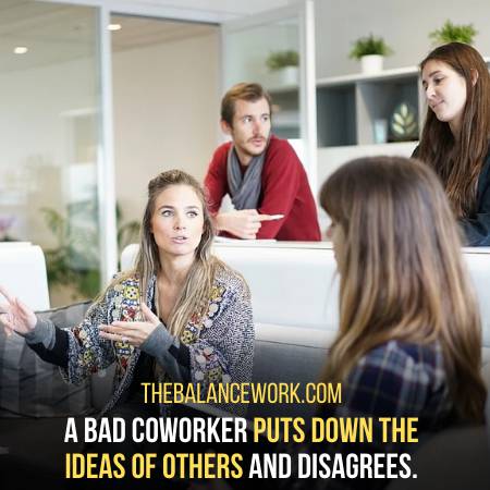 Signs Of A Bad Coworker