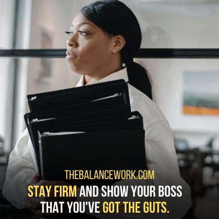 Show Your Boss That You Have Got The Guts