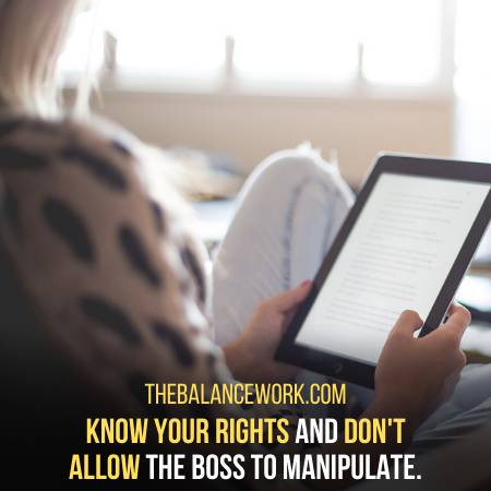 How To Deal With A Manipulative Boss