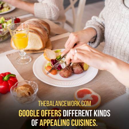 Google Is No Doubt Best Because It Gives Food
