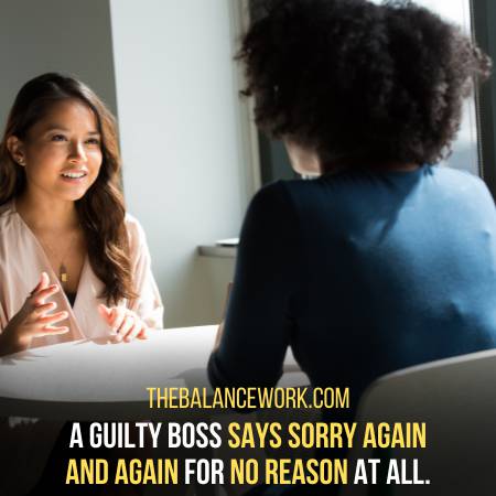 Signs Your Boss Is Guilty