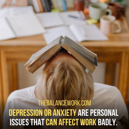 Work Gets Affected By Depression Or Anxiety