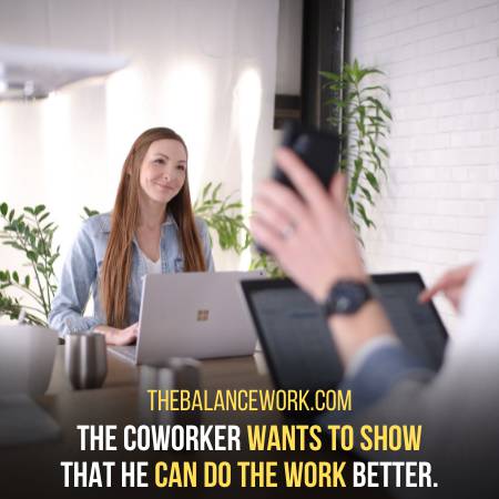 11 Signs A Coworker Is Competing With You - Let's Solve It - TBW