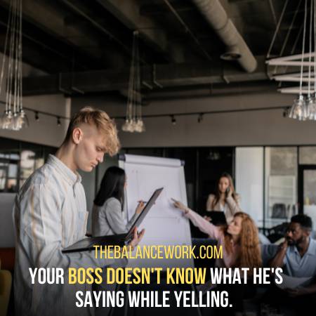 Your Boss Does Not Know What He Is Saying