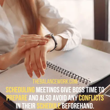 How To Request Meeting With Boss