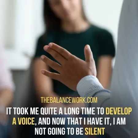 develop a voice