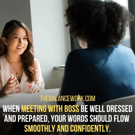 meeting with boss