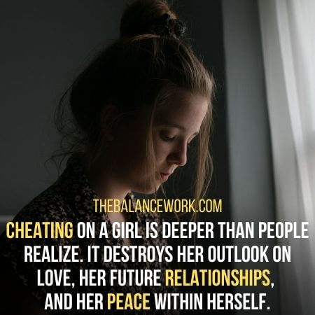 cheating on a girl