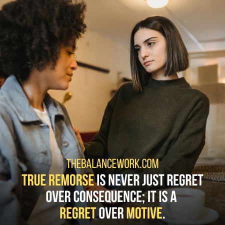 regret over motive