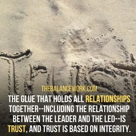 relationships- trust