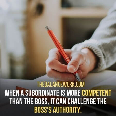 Why Is Boss Threatened By A Subordinate (2)