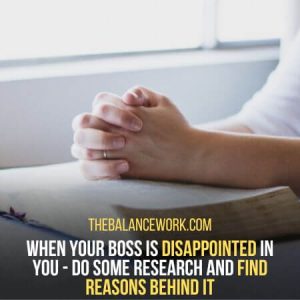 Signs Your Boss Is Disappointed In You - 13 Obvious Ones | TBW
