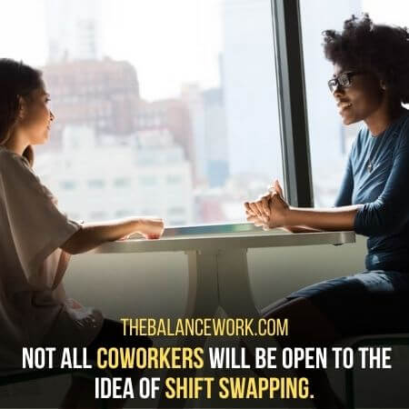 Open to idea - How to switch shifts with a coworker