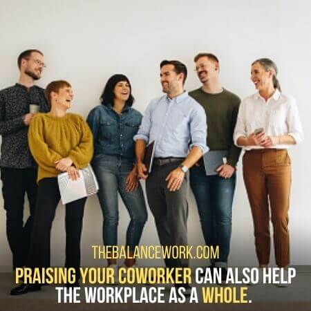 Praising your coworker