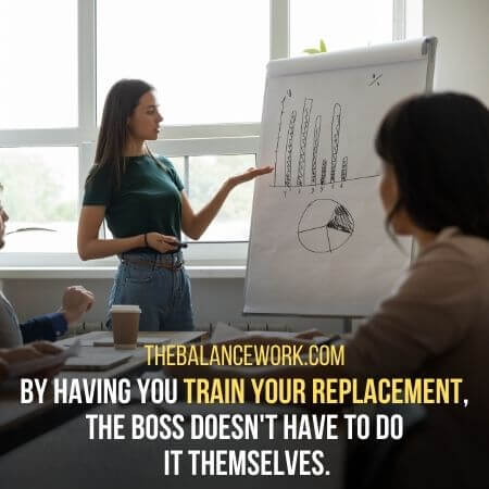 Train your replacement