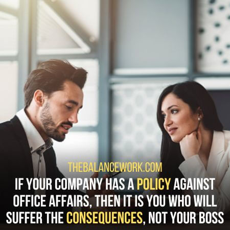 A policy against office affairs - Signs Your Coworker Is Sleeping With The Boss