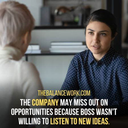 Listen to new ideas.