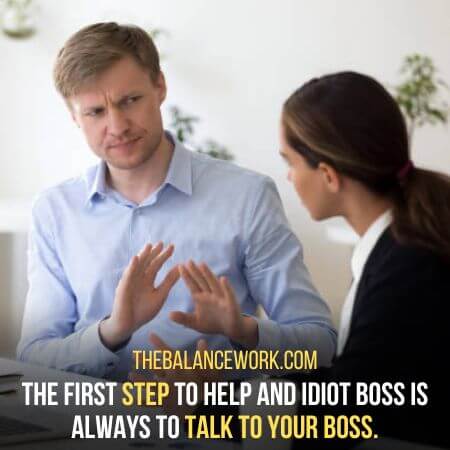 Talk to your boss.
