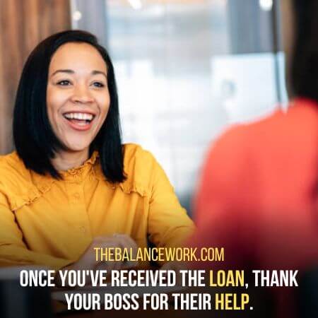 Thank your boss - How To Ask Boss For Money In Emergency Rent