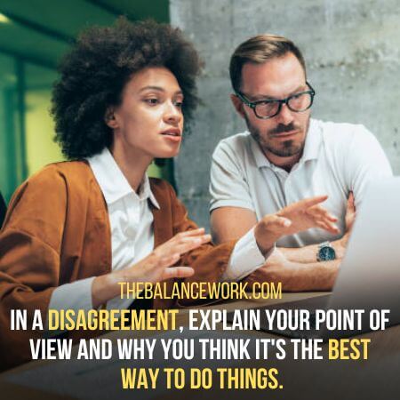 Disagreement - How To Solve A Disagreement With A Coworker