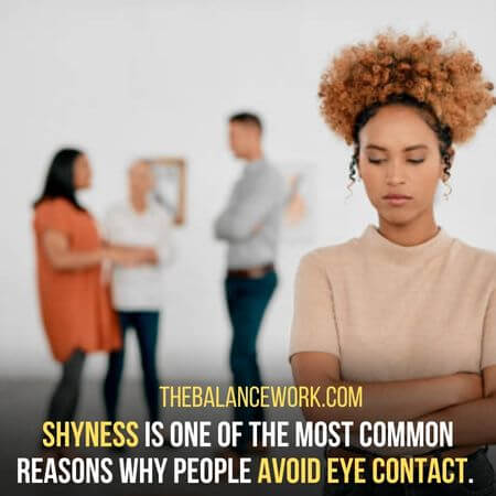 Shyness - Why Does My Coworker Avoid Eye Contact 