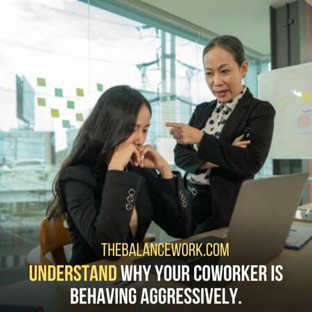 Understand - How To Work With An Aggressive Coworker 