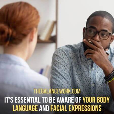 Your body language - Why Does My Boss Stare At Me
