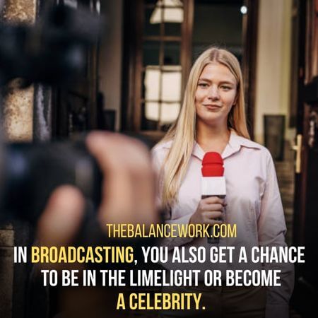 A celebrity - Is broadcasting a good career path