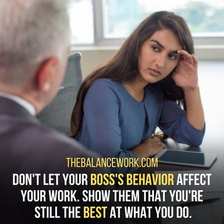 Boss's behavior
