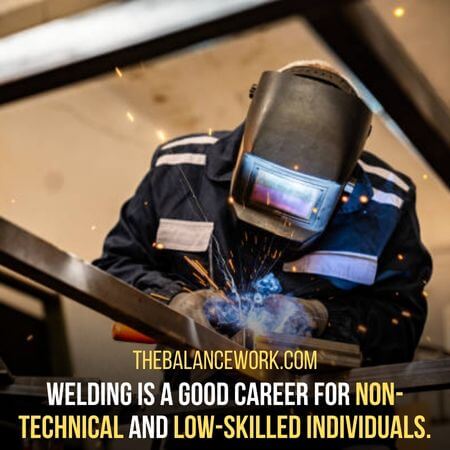 Low-skilled individuals - Is welding a good career path