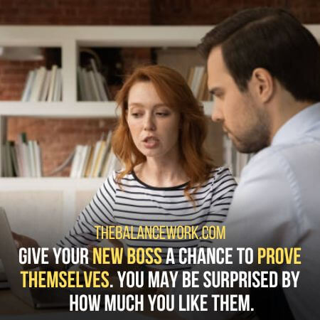 Prove themselves - How To Adjust To A New Boss