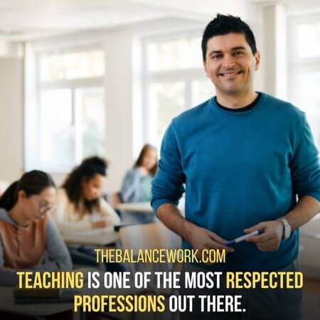 Respected professions - Is teaching a good career path