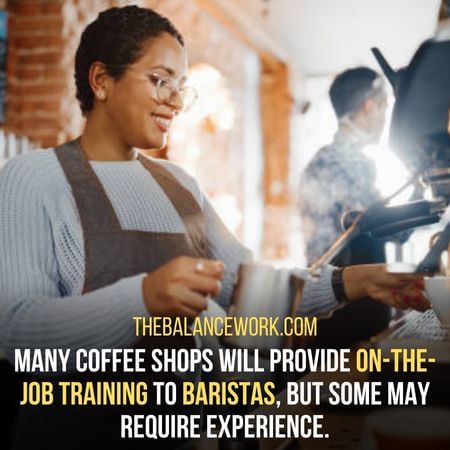 Baristas - jobs for people with no experience