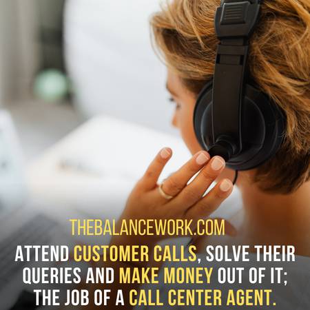The Job Of A Call Center Agent