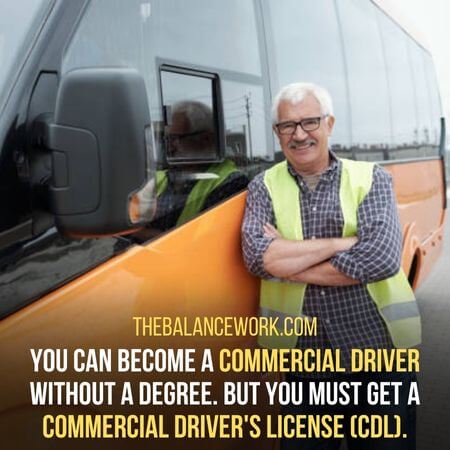 Commercial driver's license (CDL) - Jobs For People With No Degree