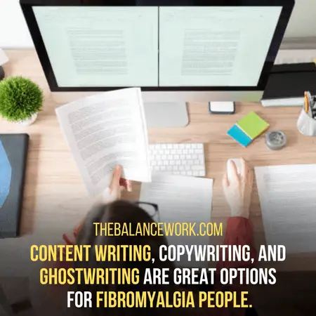 Content writing - Jobs For People With Fibromyalgia