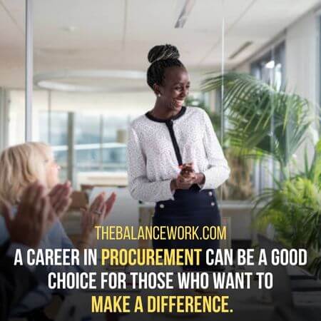 Make a difference - Is Procurement A Good Career Path  	