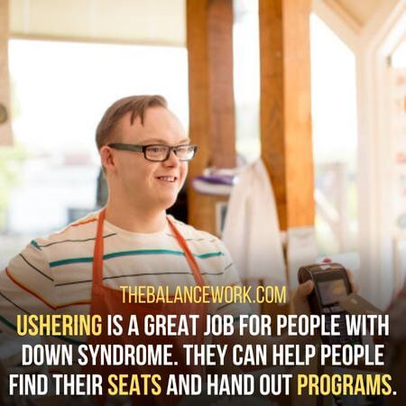 Ushering - Jobs for people with down syndrome