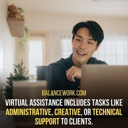 Virtual assistance -  jobs for people with back problems.