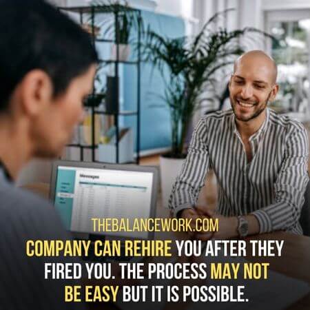 Company can rehire - can you get rehired after being terminated