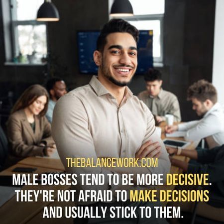 Decisive - Why male bosses are better
