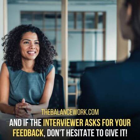 Interviewer asks for your feedback - How to ask for feedback after job rejection